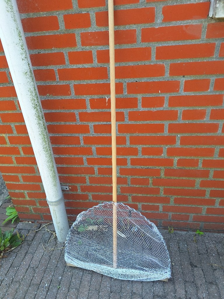 Garnalenschepnet, Ophalen, Zo goed als nieuw