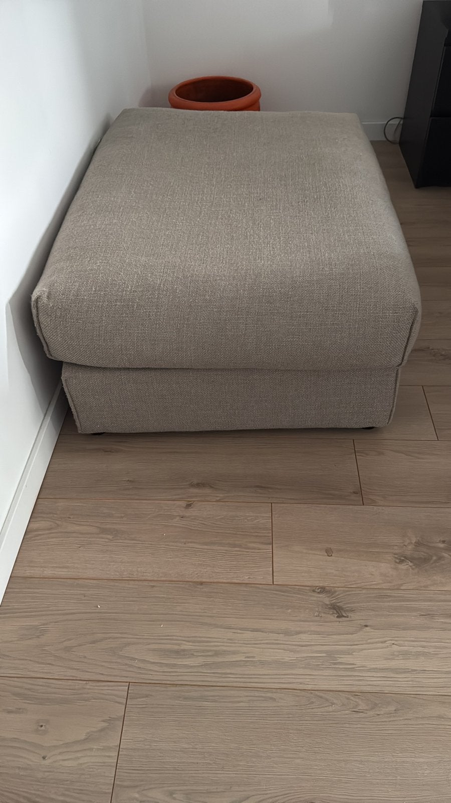 Grote Hocker, Huis en Inrichting, Ophalen of Verzenden, Zo goed als nieuw, Rond
