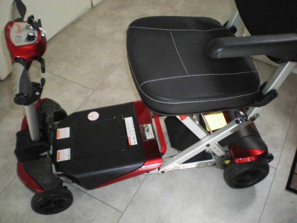 scootmobiel opvouwbaar, 10 km/u of minder, Zo goed als nieuw, 15 km of minder, Ophalen