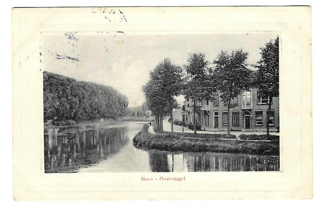 Goes - Oostsingel, Verzenden, Voor 1920, Gelopen, Zeeland
