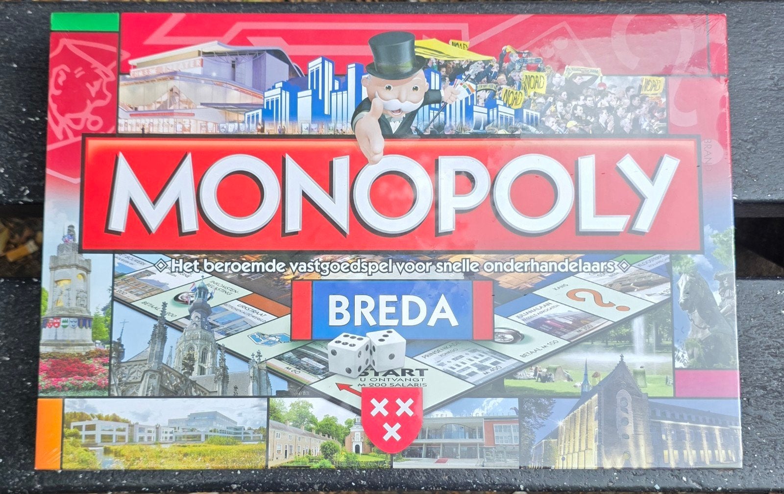 Monopoly Breda in fabrieksverpakking, Drie of vier spelers, Ophalen of Verzenden, Zo goed als nieuw, Winning Moves Germany GmbH