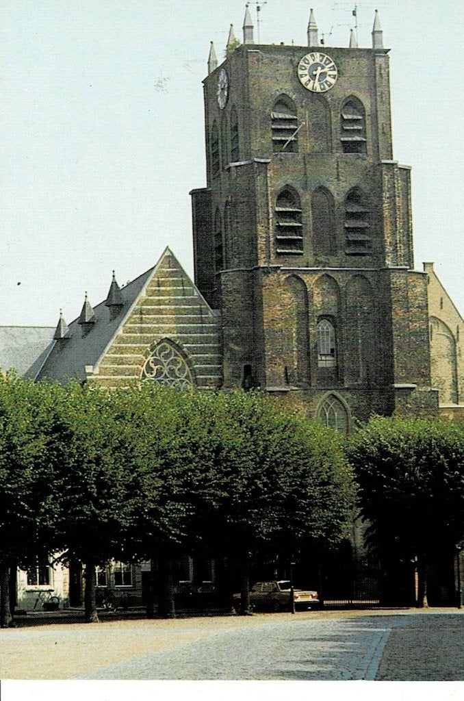 Geertruidenberg, kerk, Verzamelen, Ophalen of Verzenden, Ongelopen, Noord-Brabant