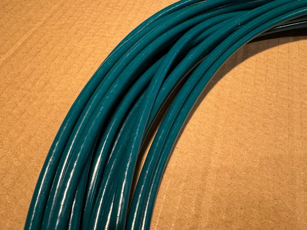 STAALDRAAD rollen a 20mtr/pvc omtrokken, Ophalen, Nieuw, Lijn of Blok