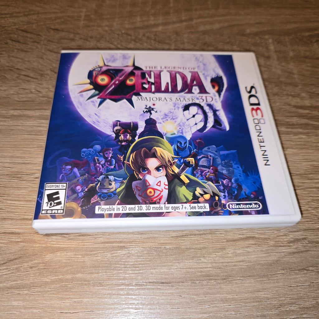 The Legend of Zelda: Majora's Mask 3DS Game Case, Avontuur en Actie, 1 speler, Ophalen of Verzenden, Zo goed als nieuw