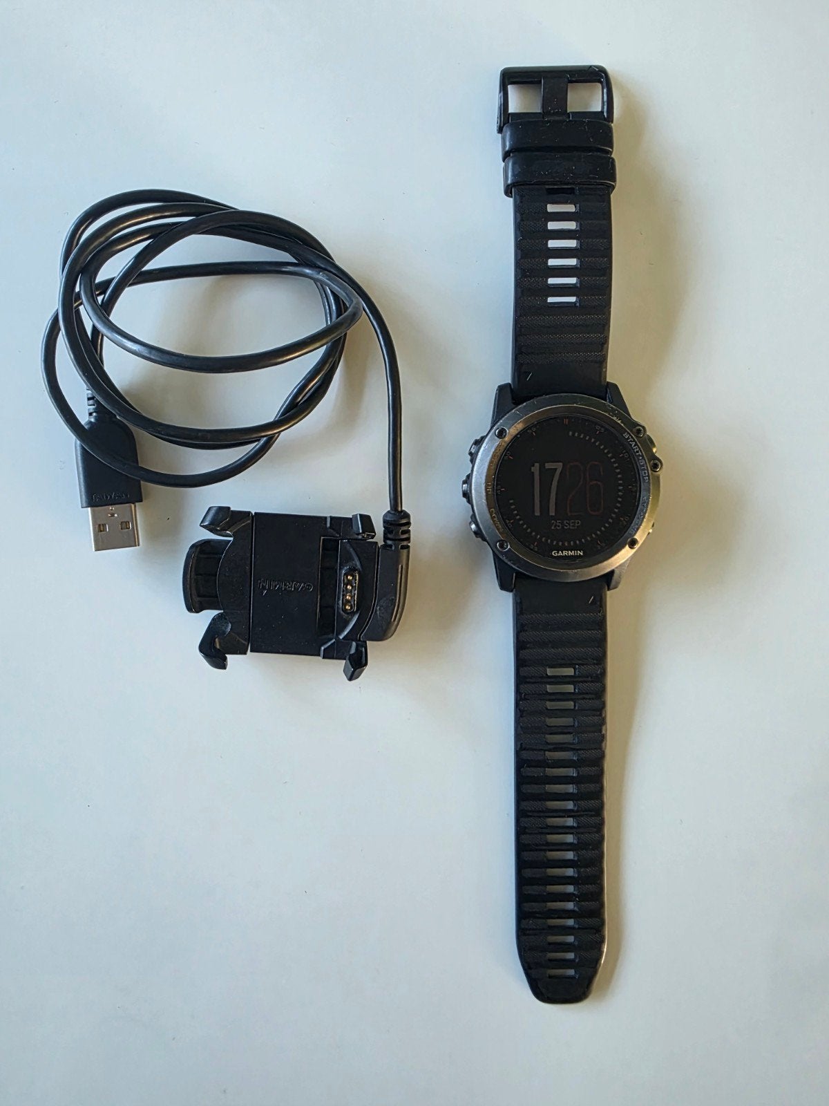 Garmin Fenix 3 GPS Smartwatch - Goede staat met oplader, Ophalen of Verzenden, Afstand, Gebruikt, Garmin