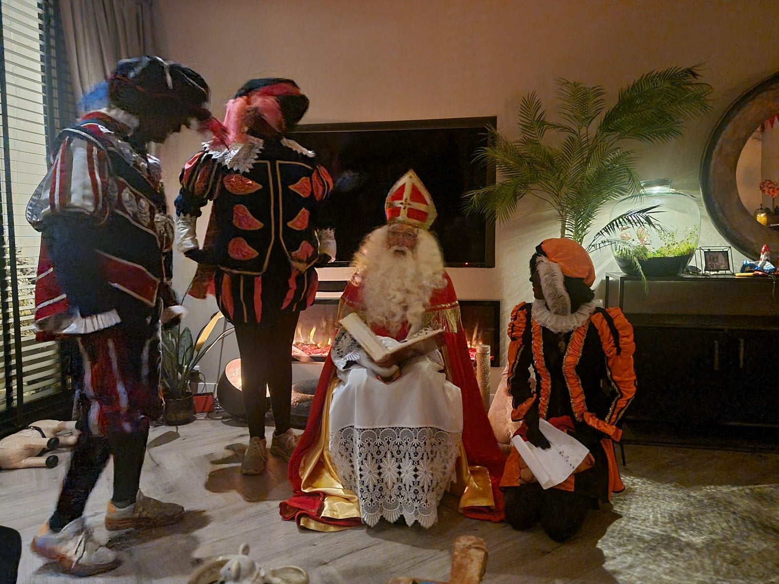 Sinterklaas bezoek Wezep Oldebroek Hattem en Heerde, Ophalen, Zo goed als nieuw