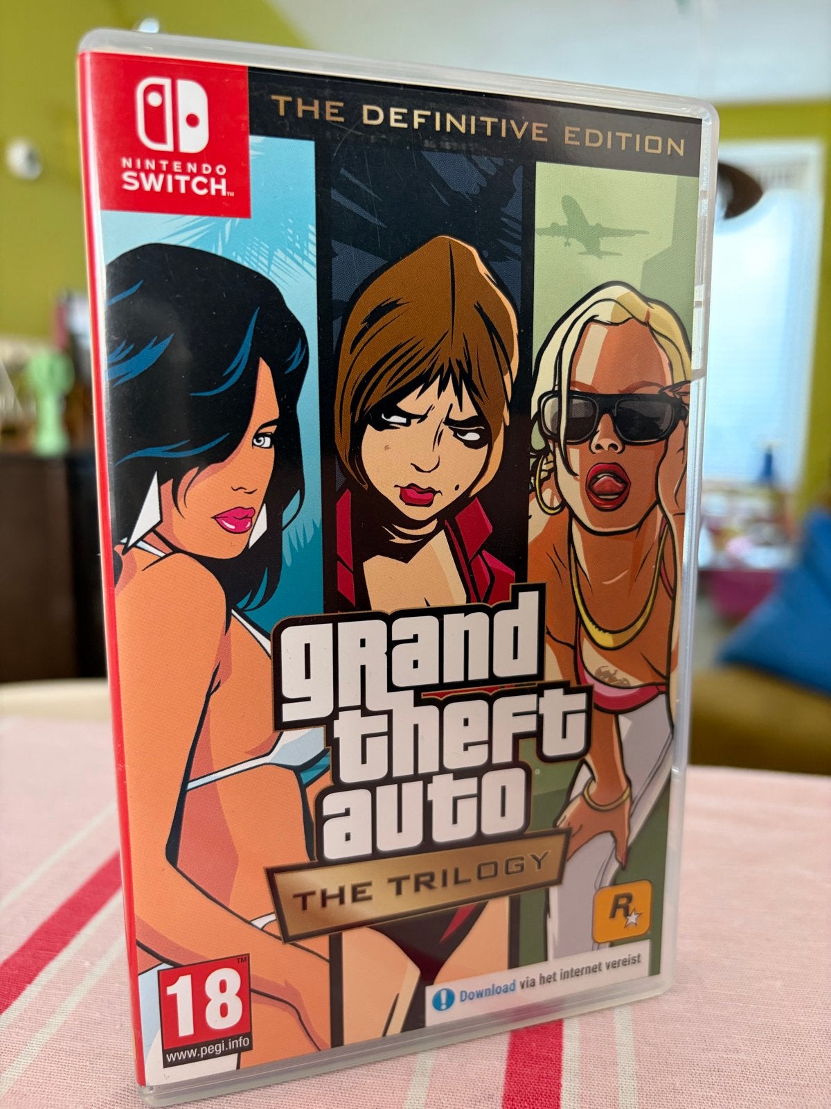 Grand Theft Auto The Trilogy - Definitive Edition Switch, Spelcomputers en Games, Games | Nintendo Switch, Avontuur en Actie, Vanaf 18 jaar