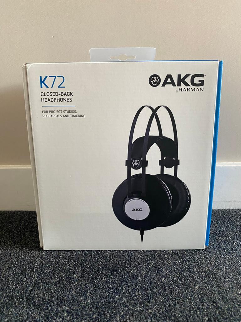 AKG K72 Closed-Back Hoofdtelefoon - Harman Kardon, Ophalen of Verzenden, Nieuw, Op oor (supra aural), Overige merken