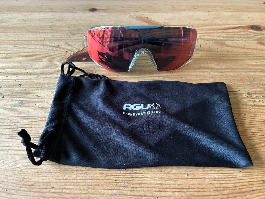AGU BOLD ANTI FOG SPORT ZONNEBRIL - Ideaal voor elke rit!, Ophalen of Verzenden, Gebruikt, Heren, Bovenkleding