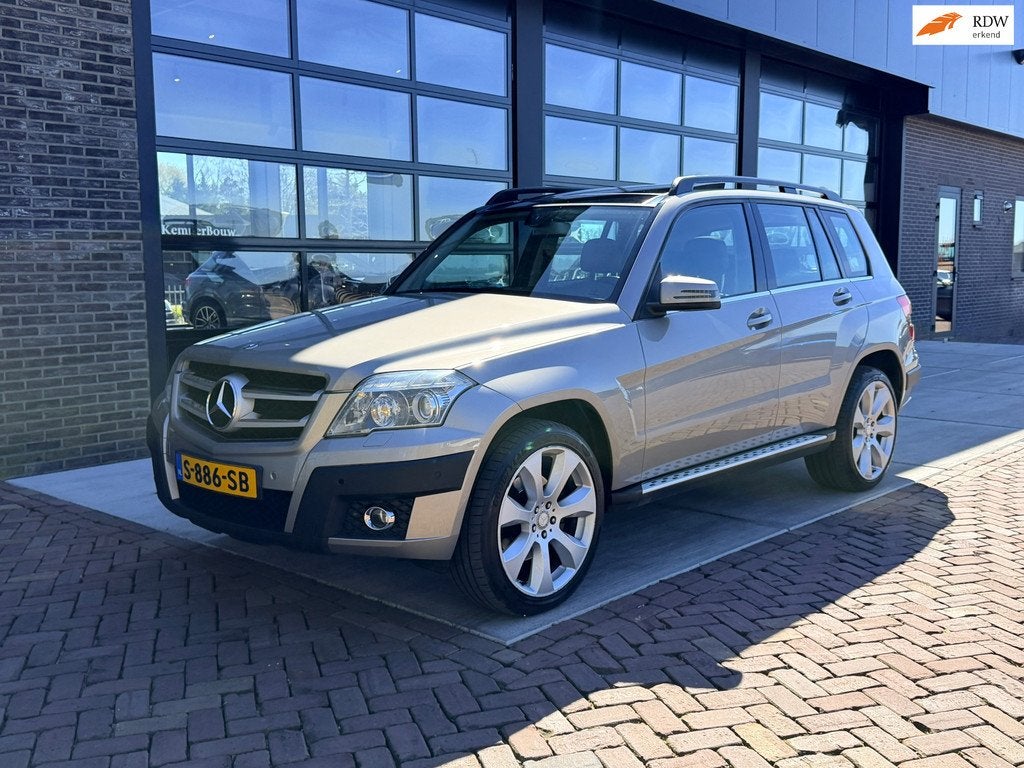 Mercedes-Benz GLK-klasse 350 4-Matic | Panorama | Leer | Cam, Automaat, Gebruikt, Zwart, 2000 kg