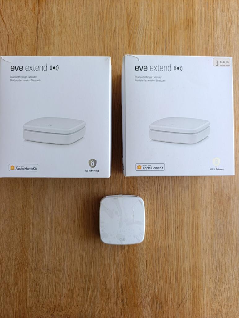 3x Eve Extend Bluetooth Range Extender voor HomeKit, Ophalen of Verzenden, Detector, Sensor of Melder