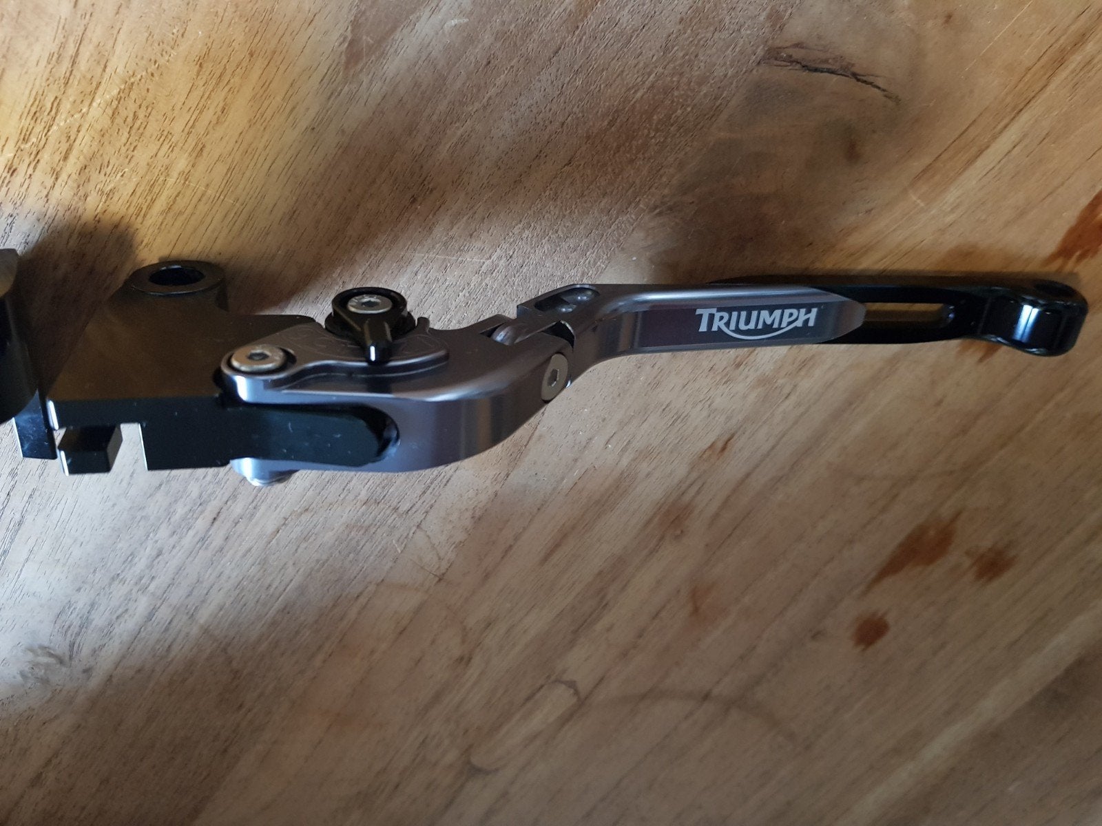 Triumph rem- en koppelingshendel set verstelbaar (nieuwstaat, Ophalen of Verzenden, Gebruikt