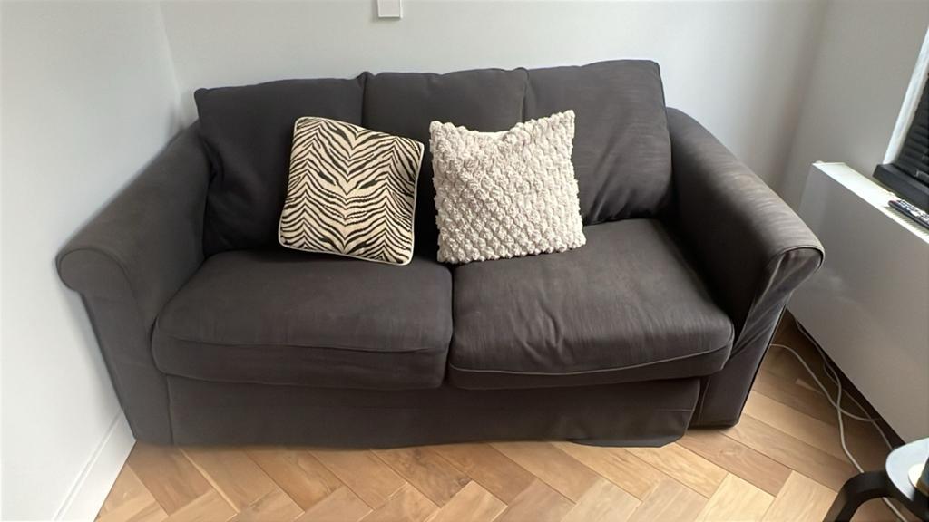Bank GRATIS OPHALEN ZSM, Ophalen, Gebruikt, Tweepersoons, 75 tot 100 cm