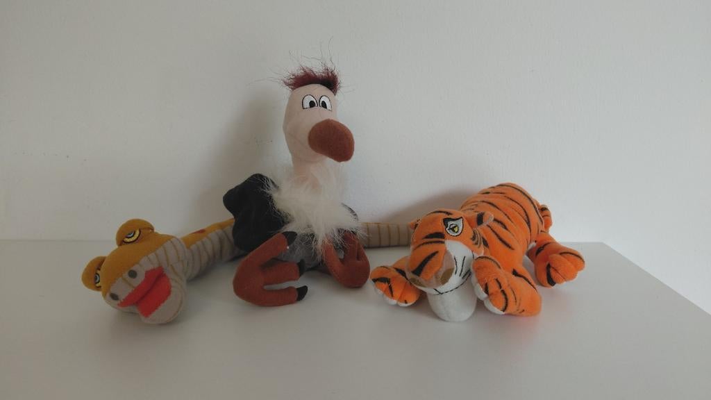 Jungle book knuffels, Ophalen of Verzenden, Nieuw