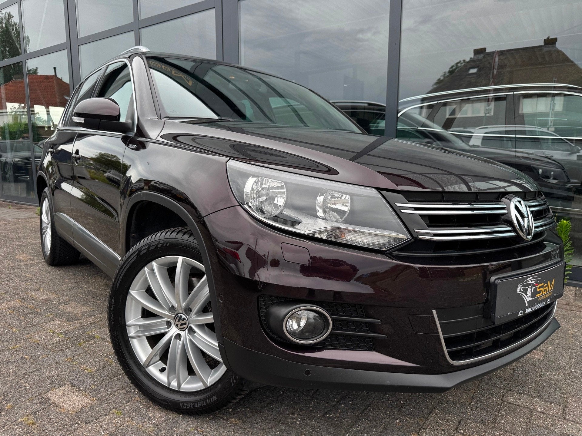 Volkswagen Tiguan 1.4 TSI Sport&Style | Pano., Voorwielaandrijving, 15 km/l, Gebruikt, Automatische klimaatregeling