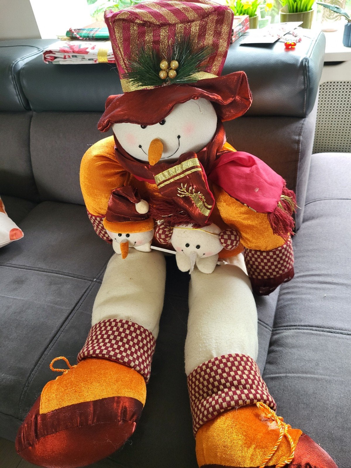 kerst sneeuwpop, Ophalen of Verzenden, Zo goed als nieuw