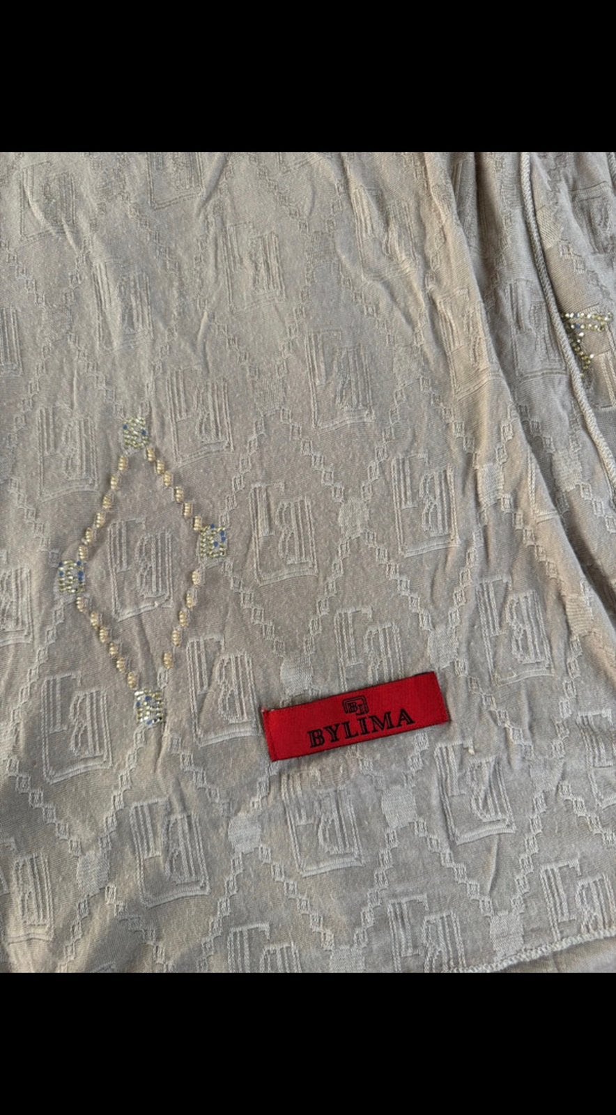 Bylima sjaal, Ophalen of Verzenden, Zo goed als nieuw, Maat 46/48 (XL) of groter, Sjaal