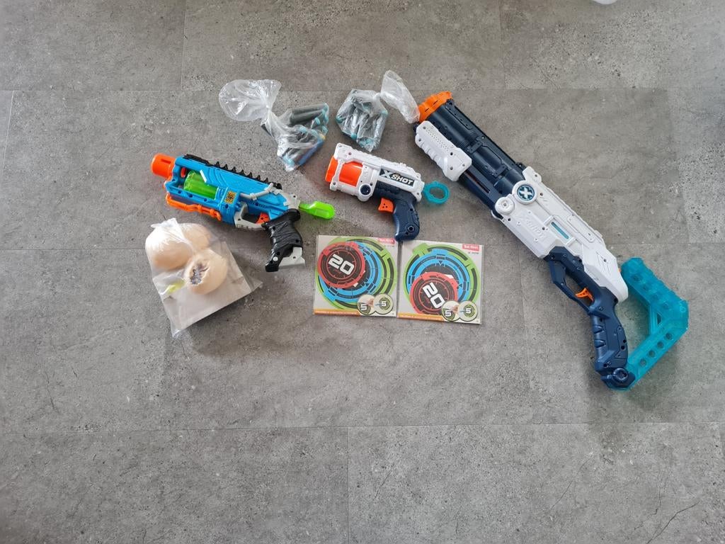Nerf's (x-shots), Ophalen of Verzenden, Gebruikt