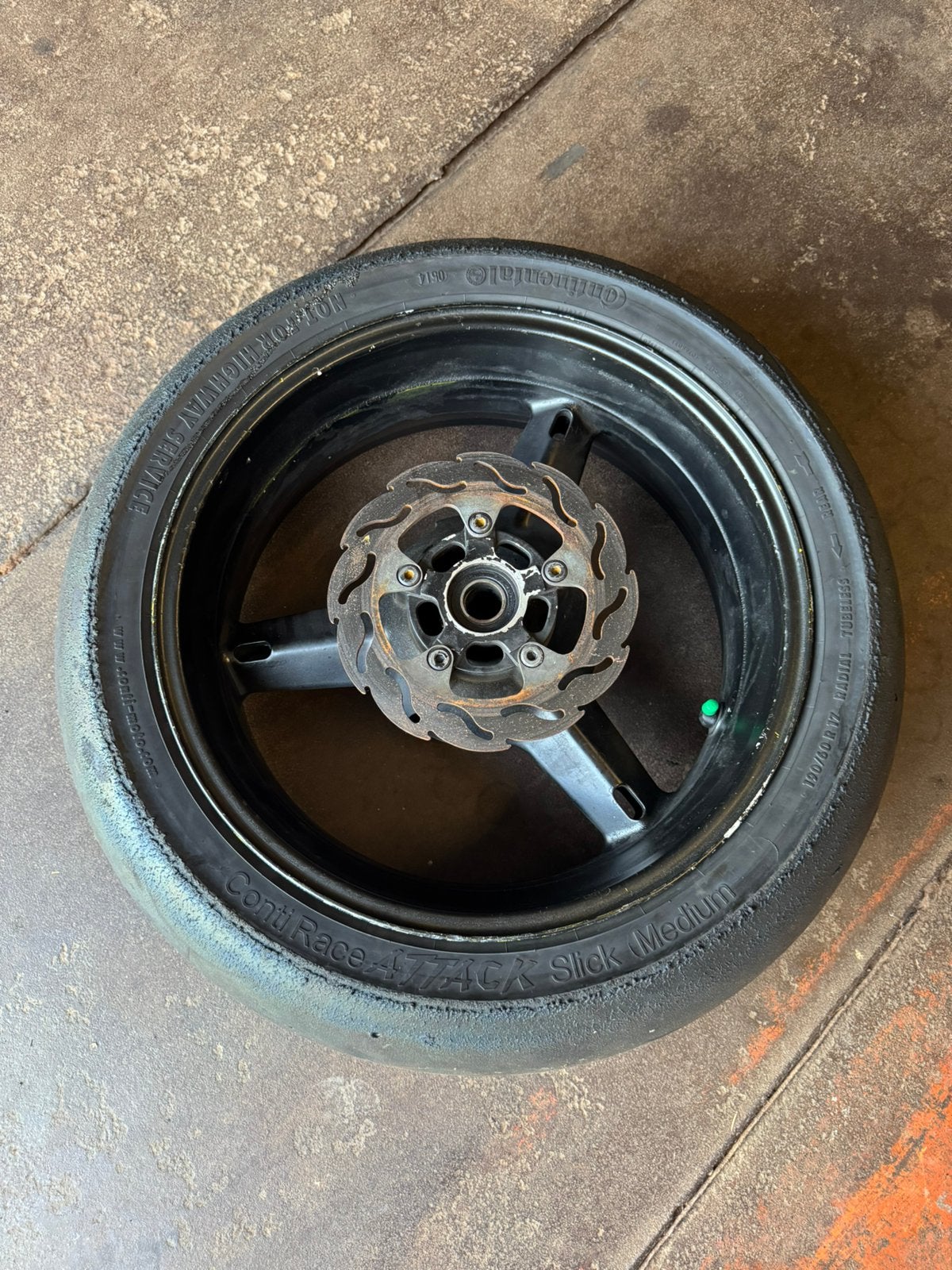 Suzuki GSXR 1000 Achter velg gsx-r K1 K2, Ophalen, Gebruikt