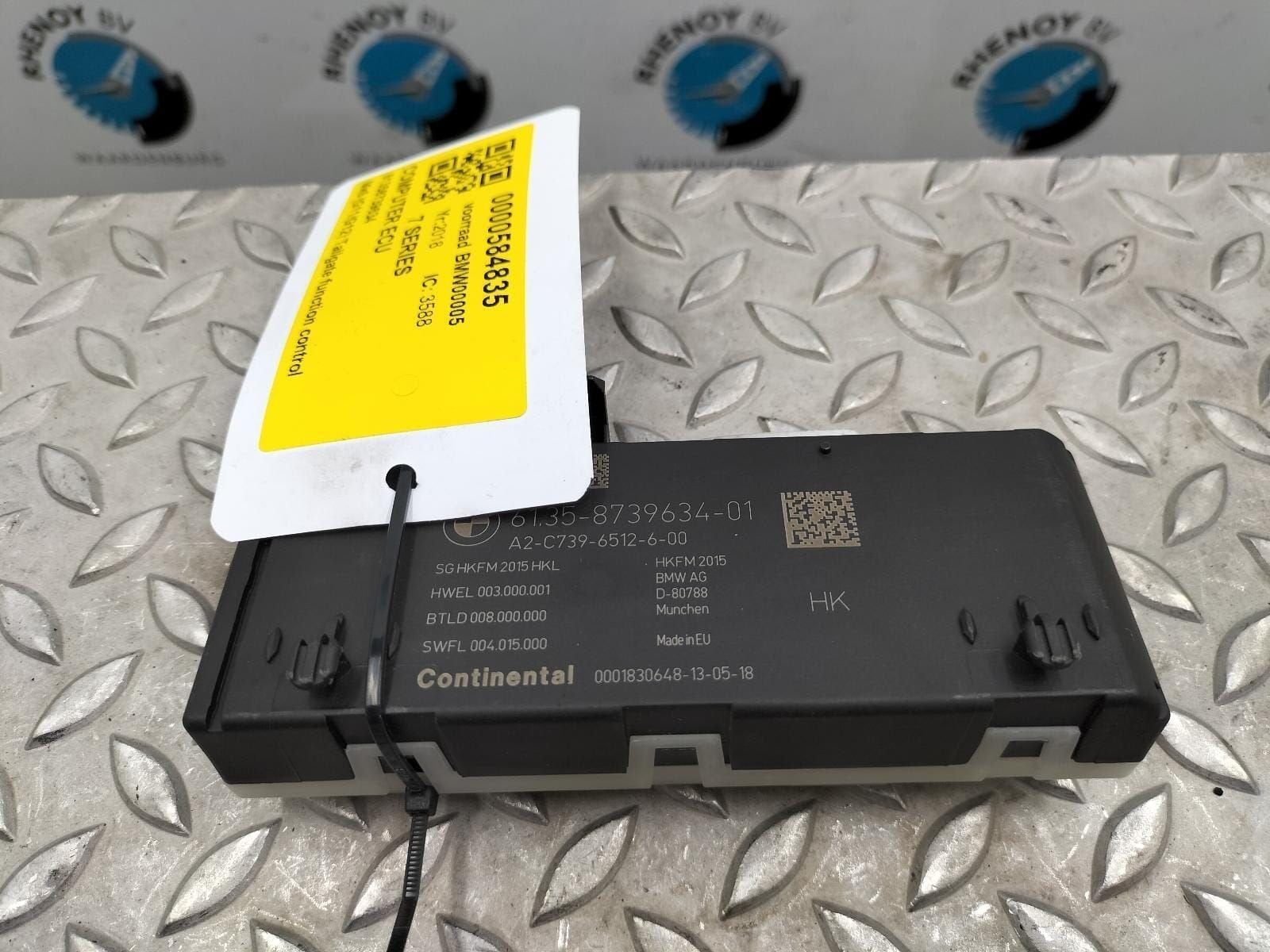 BMW G11 G12 achterklepmodule 61358739634, Gebruikt, -, -, Ophalen of Verzenden