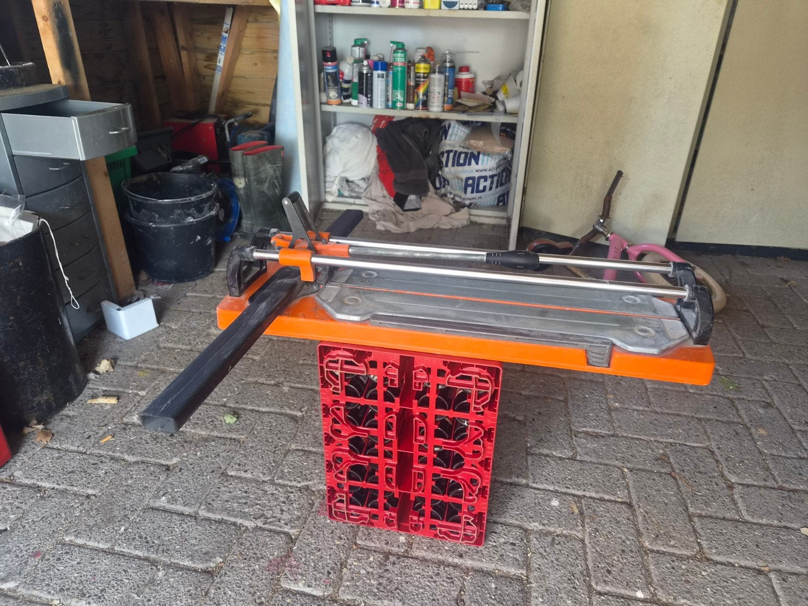 Rubi tegelsnijder - Handgereedschap voor tegelwerk, Ophalen, Gebruikt, Snijgereedschap, Rubi