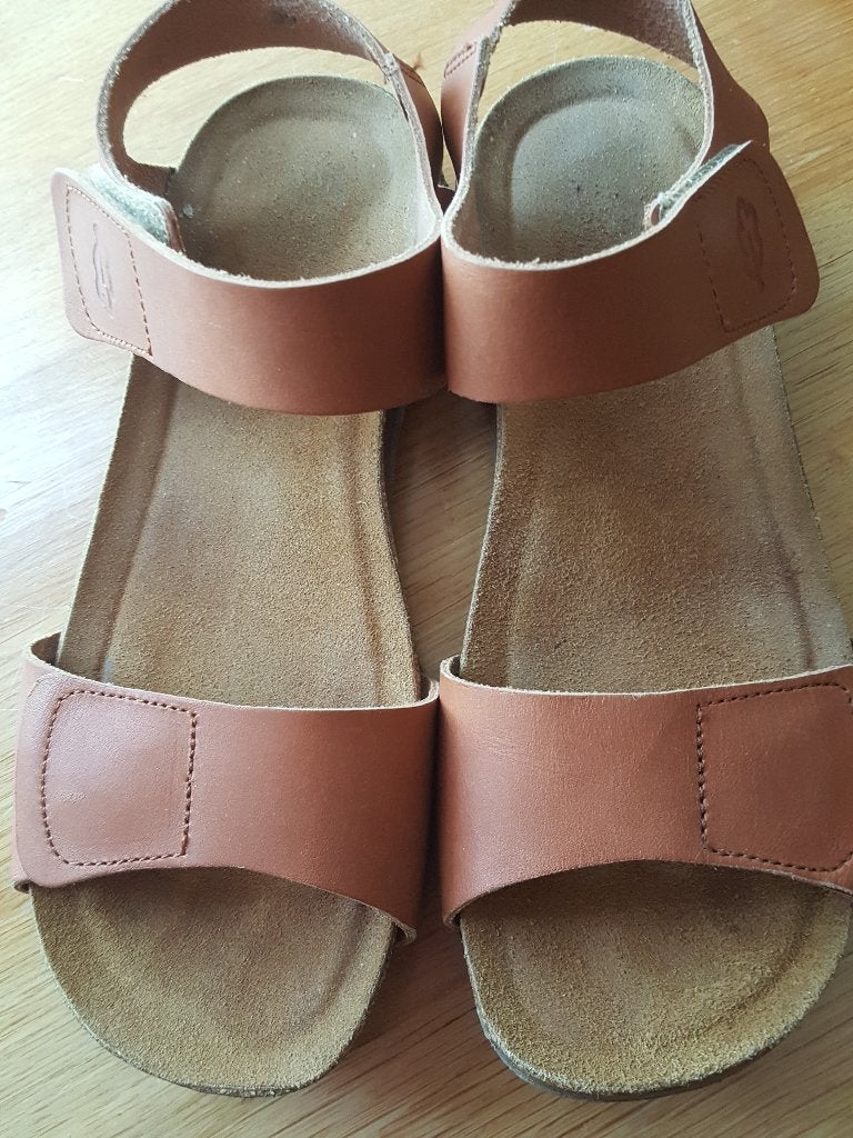 Cognac Loints sandalen 39 incl verzending, Overige kleuren, Verzenden, Loints, Sandalen of Muiltjes