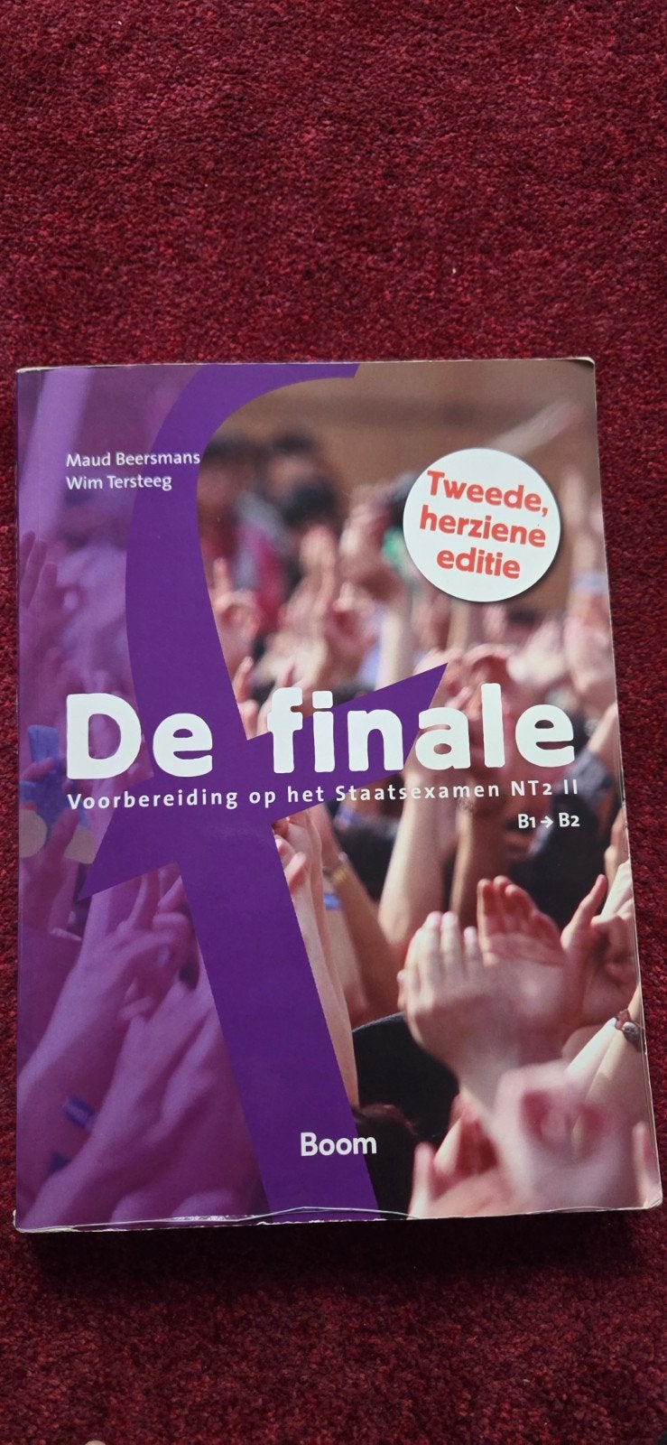 De finale: Voorbereiding Staatsexamen NT2 II B1 B2, Ophalen of Verzenden, Zo goed als nieuw, HBO, Maud Beersmans, Wim Tersteeg