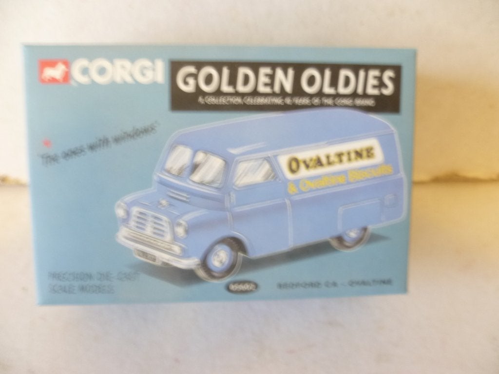 Corgi 1996 Golden Oldies 05602 Bedford CA Ovaltine 1:43 auto, Ophalen of Verzenden, Nieuw, Auto, Corgi