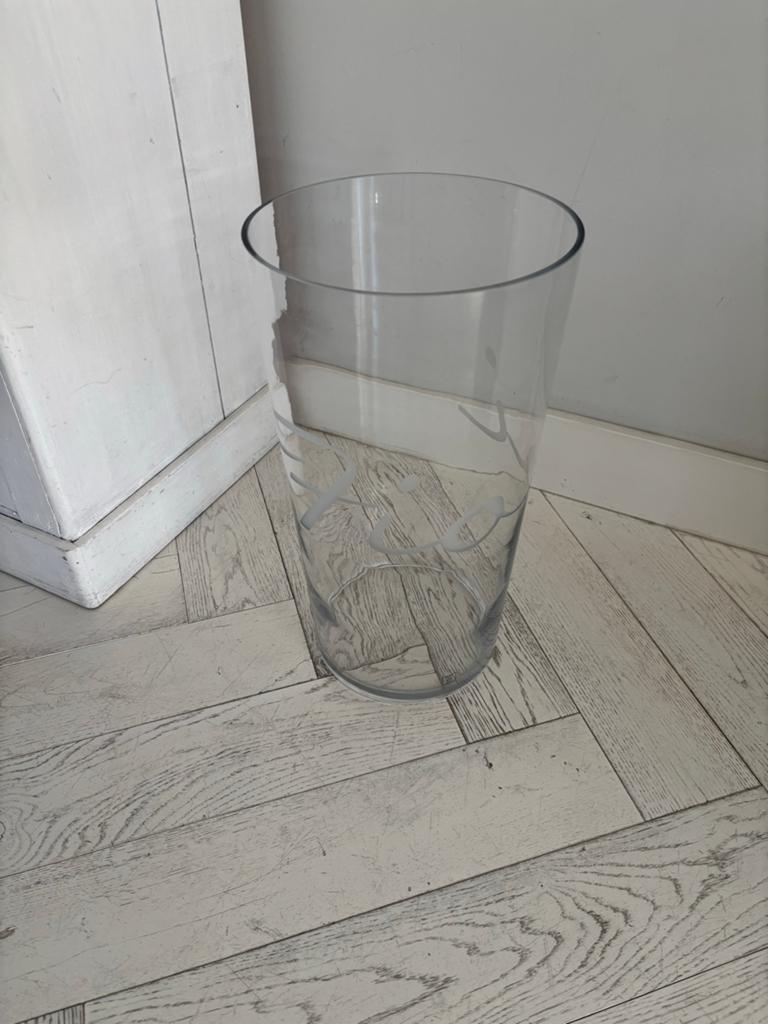 Grote bloemenvaas Riviera Maison, Ophalen, Overige kleuren, Minder dan 50 cm, Glas