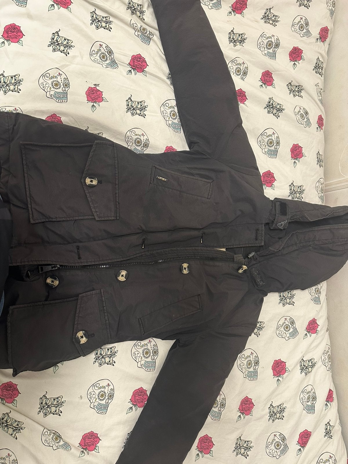 Airforce jacket size M, Kleding | Dames, Ophalen of Verzenden, Zo goed als nieuw, Zwart