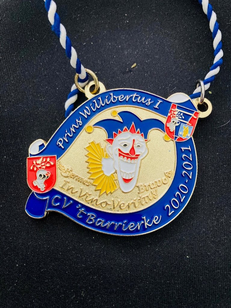 Carnaval onderscheiding CV ’t Barrierke Helmond 2021, Ophalen of Verzenden, Overige materialen, Nederland