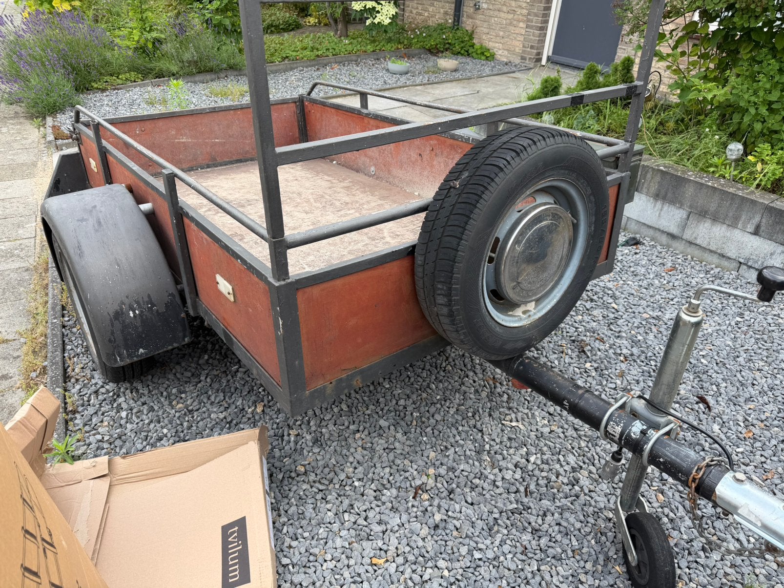 Handige aanhanger voor een schappelijke prijs, Auto diversen, Aanhangwagen-onderdelen, Ophalen, Gebruikt