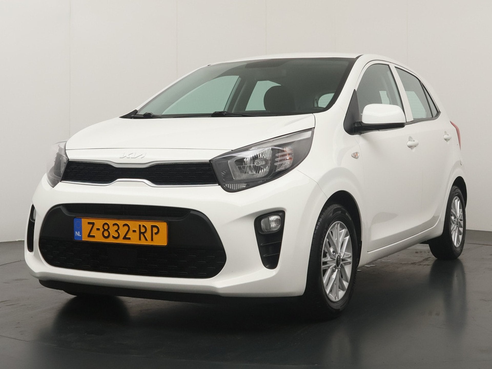 Kia Picanto 1.0 DPi DynamicLine - Airco - Lichtmetalen velge, Auto's, Voorwielaandrijving, Dealer onderhouden, Gebruikt, 4 stoelen