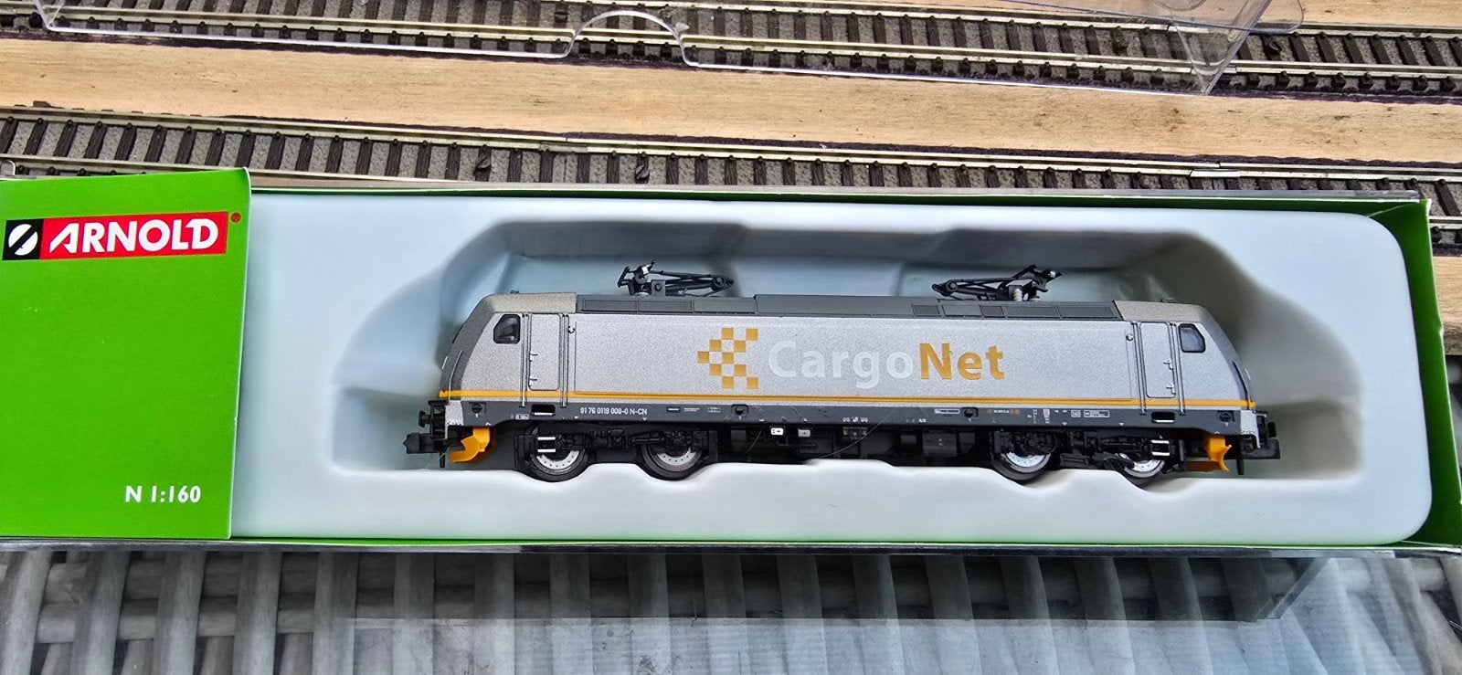 Arnold HN2119 E186 TRAXX2 Cargonet topstaat ovp!, Arnold, Ophalen of Verzenden, Zo goed als nieuw, Gelijkstroom