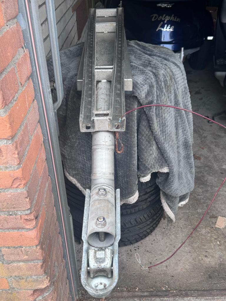 Trekstang voor trike, Ophalen, Gebruikt