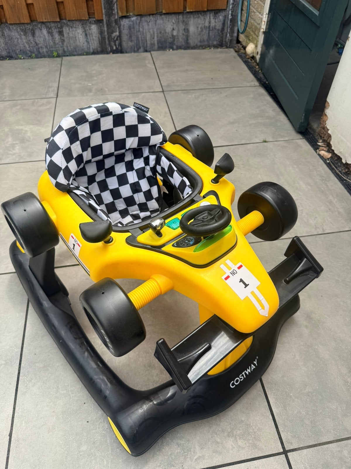Loopauto racewagen, Ophalen of Verzenden, Zo goed als nieuw
