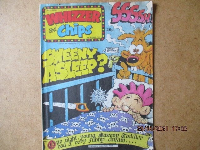 adv4752 whizzer and chips engels, Eén stripboek, Ophalen, Gelezen