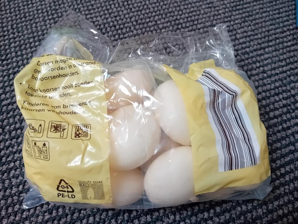 Drijfkaarsen, Huis en Inrichting, Woonaccessoires | Kandelaars en Kaarsen, Overige materialen, Wit, Nieuw, Ophalen of Verzenden