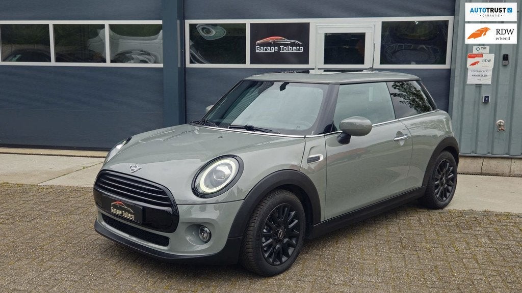 Mini 3-Deurs 1.5 Cooper APPLE CARPLAY/ LUXE INTERIEUR/LED/IN, Auto's, Mini, Stof, Zwart, Automatische klimaatregeling, Origineel Nederlands