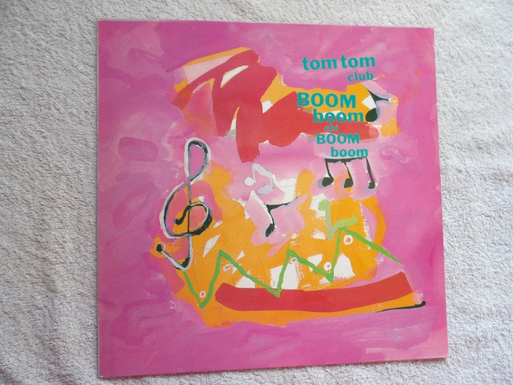 TOM TOM CLUB - boom boom chi boom boom, LP, Verzenden, Beschermende buitenhoes, Zo goed als nieuw