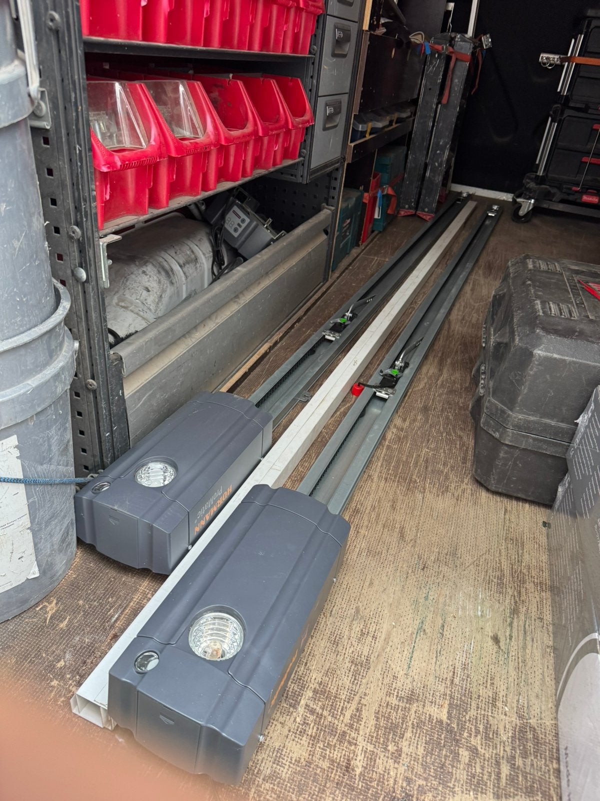 Hormann Promatic incl. k-rail, Ophalen, Garagedeur, Zo goed als nieuw, Metaal