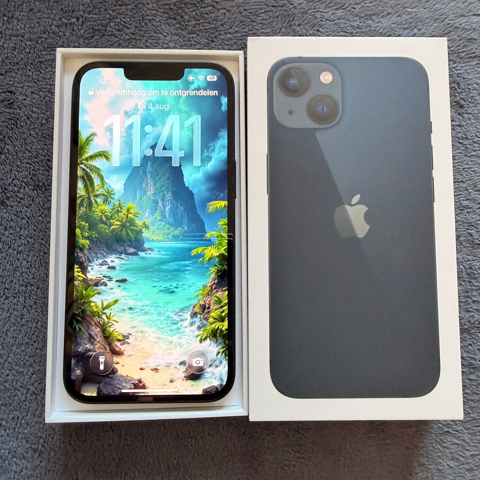 Apple iPhone 13 128 GB Midnight – perfecte staat, Telecommunicatie, Mobiele telefoons | Apple iPhone, Ophalen, 128 GB, Zwart, IPhone 13