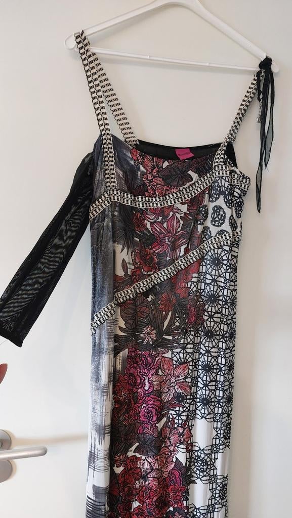Save the Queen zomerjurk, maat M, Kleding | Dames, Jurken, Maat 38/40 (M), Overige kleuren, Knielengte, Gedragen
