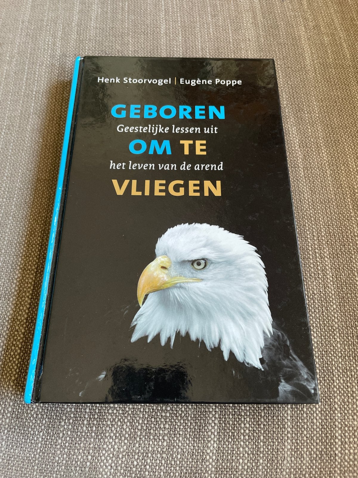 Henk Stoorvogel - Geboren om te vliegen, Henk Stoorvogel; Eugène Poppe, Christendom | Protestants, Ophalen of Verzenden, Zo goed als nieuw