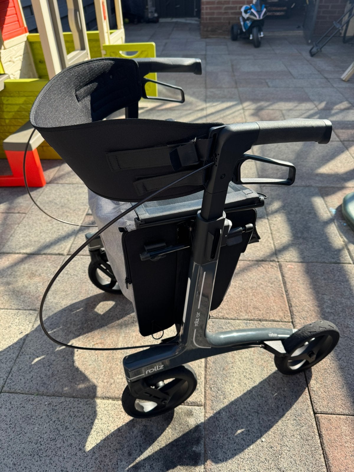 Rolls air rollator ultra lichtgewicht, Ophalen, Lichtgewicht, Zo goed als nieuw