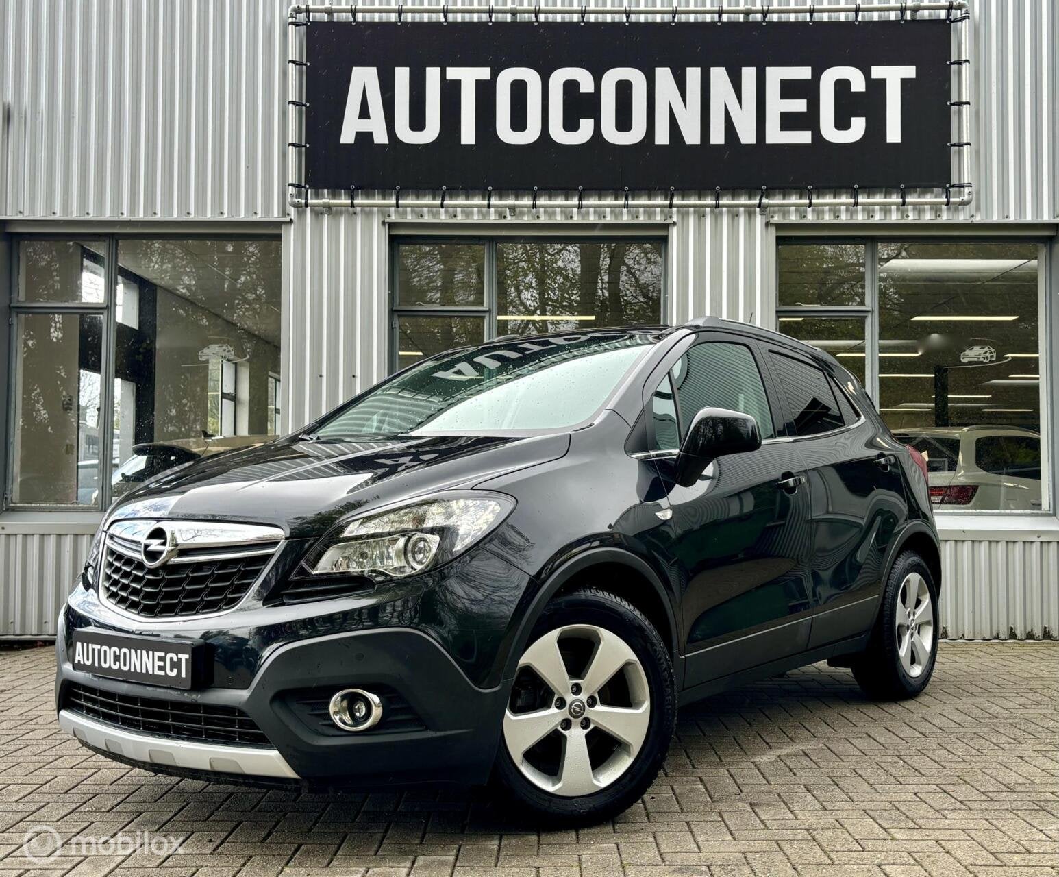 Opel Mokka 1.4 Turbo.140 PK. NAVI, CRUISE, CAMERA AUTOMAAT., Auto's, 15 km/l, Gebruikt, Zwart, Bedrijf