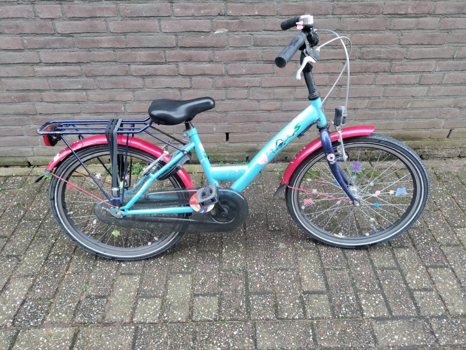 Meisjesfiets, Ophalen, Gebruikt, Minder dan 16 inch