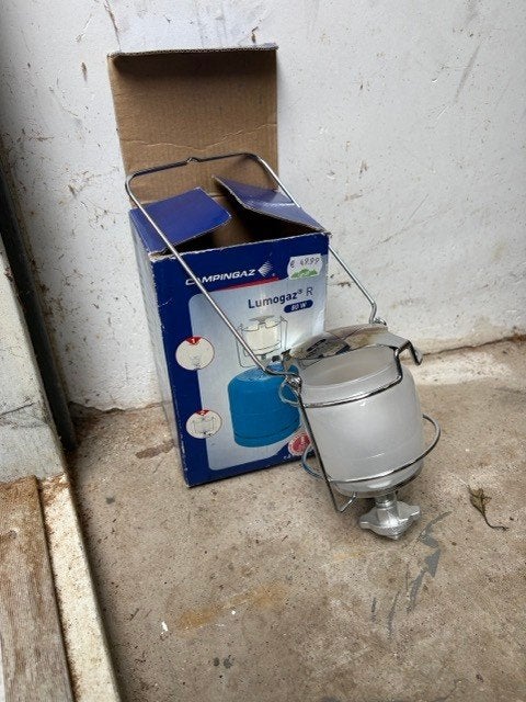 Campinggaz gaslampje, Ophalen of Verzenden, Zo goed als nieuw