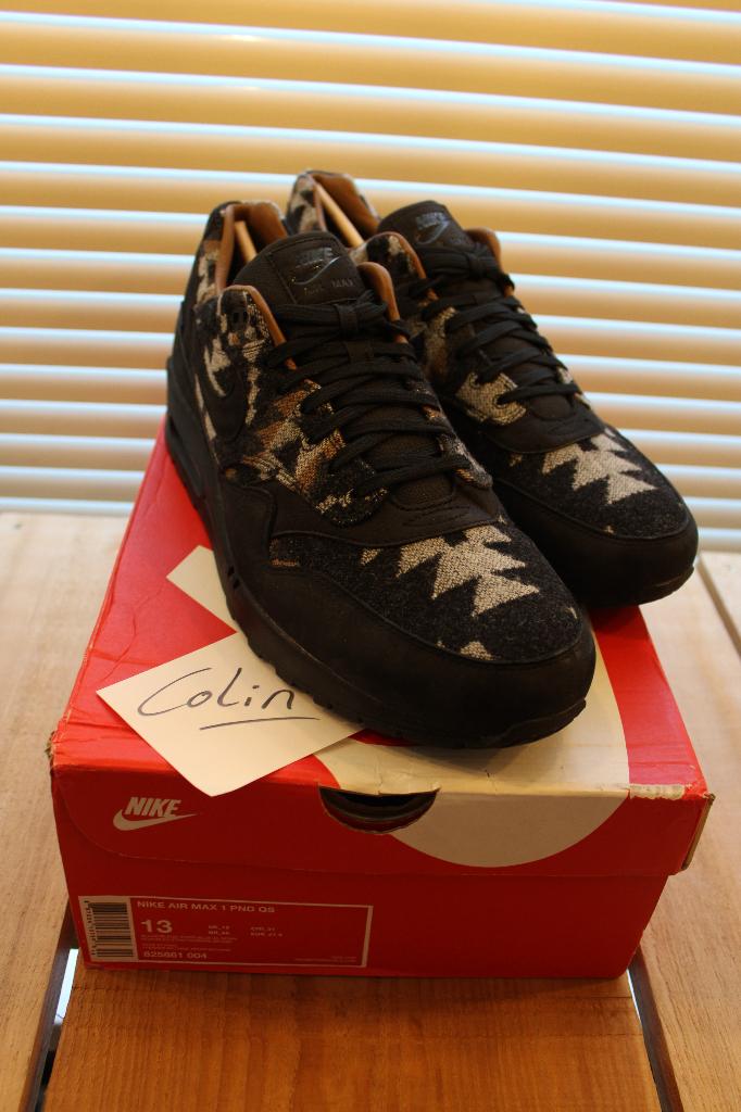 Nike - Air Max 1 Pendleton QS US13, Kleding | Heren, Overige kleuren, Nike, Nieuw, Ophalen of Verzenden