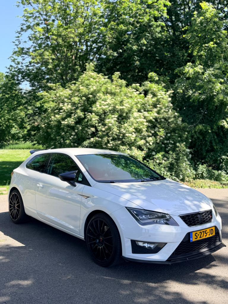 Seat Leon 1.8 TSI 240PK Dsg-7 2013 Wit, Auto's, Seat, Particulier, Leon, ABS, Airbags, Airconditioning, Alarm, Bluetooth, Bochtverlichting
